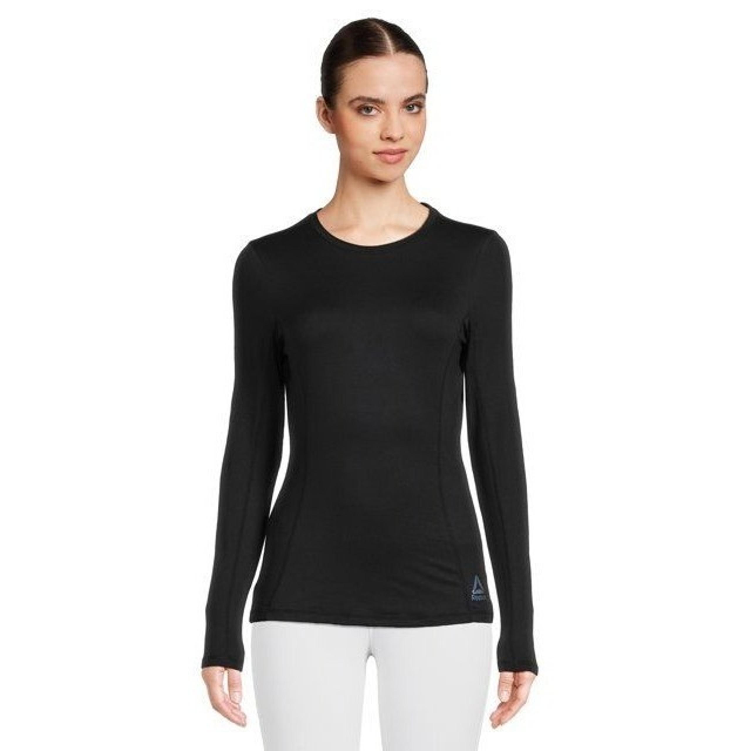 Reebok women base layer black Reebok logo women size XL