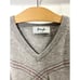 Pringle of Scotland 100% Cashmere Gray Sweater Mens GranpaCore Academia Size L
