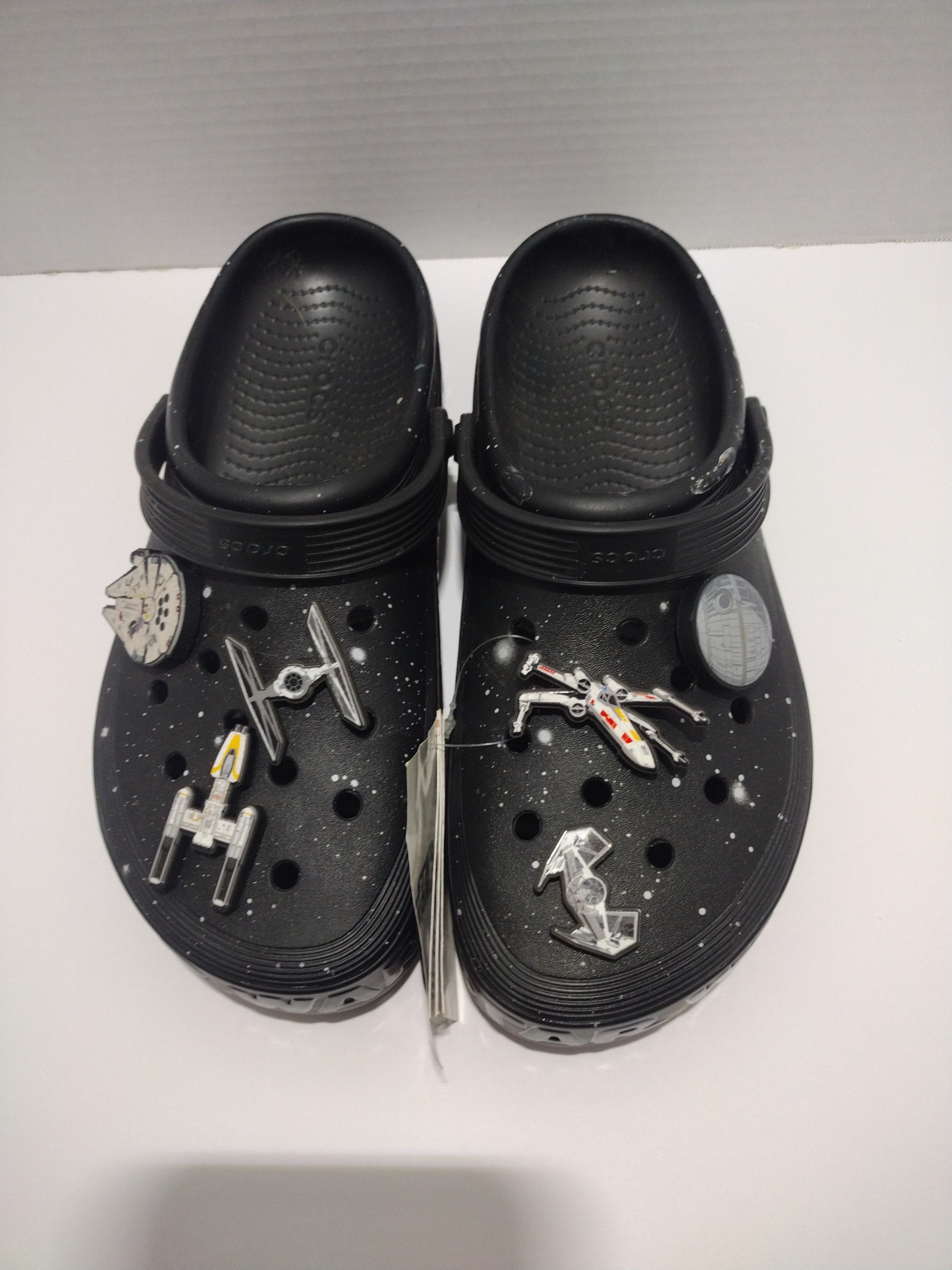 Crocs Star Wars Mens size 10 women's 12 with light up Death Star