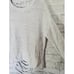 Stitches & Stripes Sweater S Womens Light Gray Long Sleeve Crew Neck Back Slits