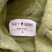 Soft Serve Clothing Cloud Cotton Zip-up hoodie green