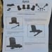 Aplus Kayak/Canoe Rack, 4 piece/1 pair,