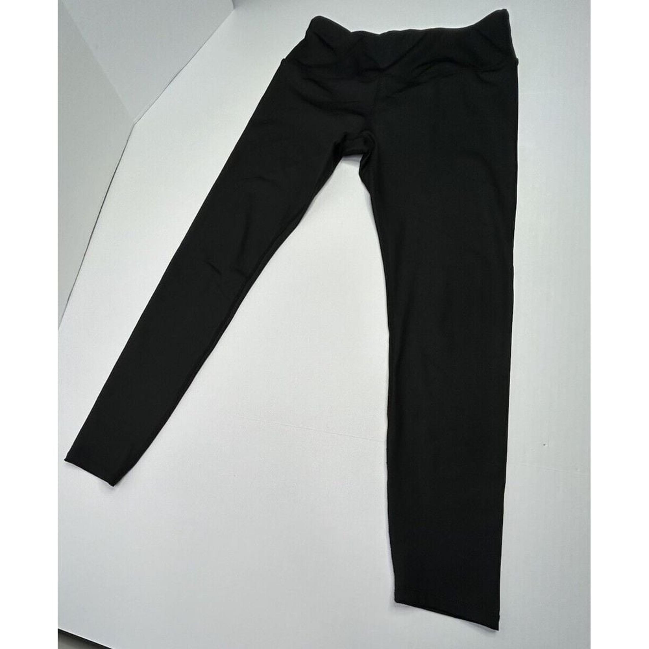 Apana Yoga / Athletic Leggings  Women's Medium Cropped Black