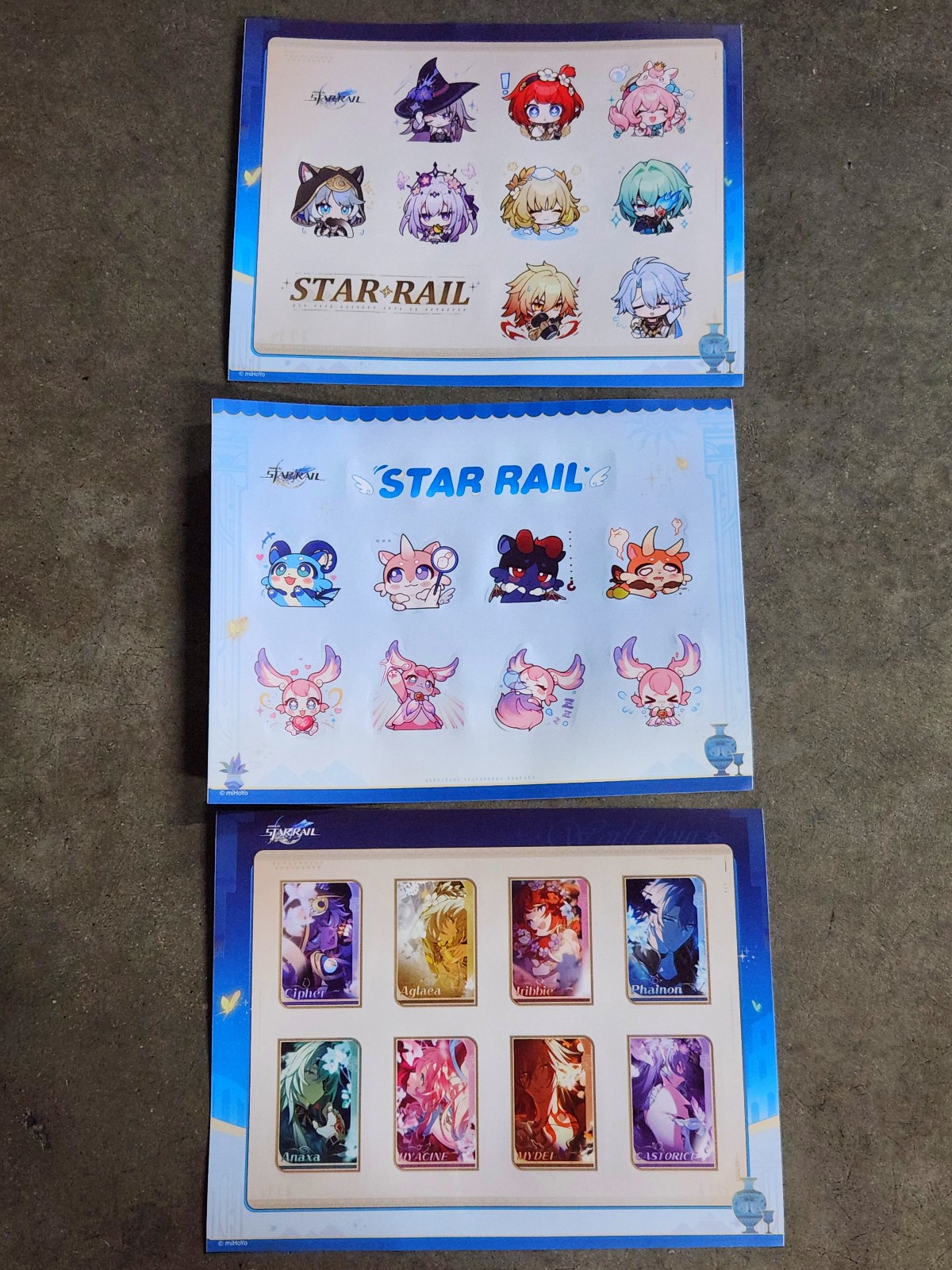 Honkai Star Rail stickers