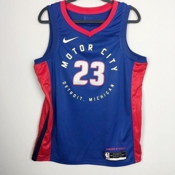 NIKE | NEW Detroit Pistons 23 Blake Griffin Motor City Jersey Men’s Size Large
