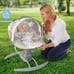 Electric Baby Swing for Infants, Baby Rocker for Infants with 3 Speeds   ♻️❤️