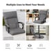 14-Position Floor Chair Lazy Sofa Ergonomic w/Adjustable Headrest Waist