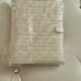 NEW Coach Signature Coated Canvas Chalk/Glacier White Notebook Journal Planner