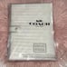 NEW Coach Signature Coated Canvas Chalk/Glacier White Notebook Journal Planner