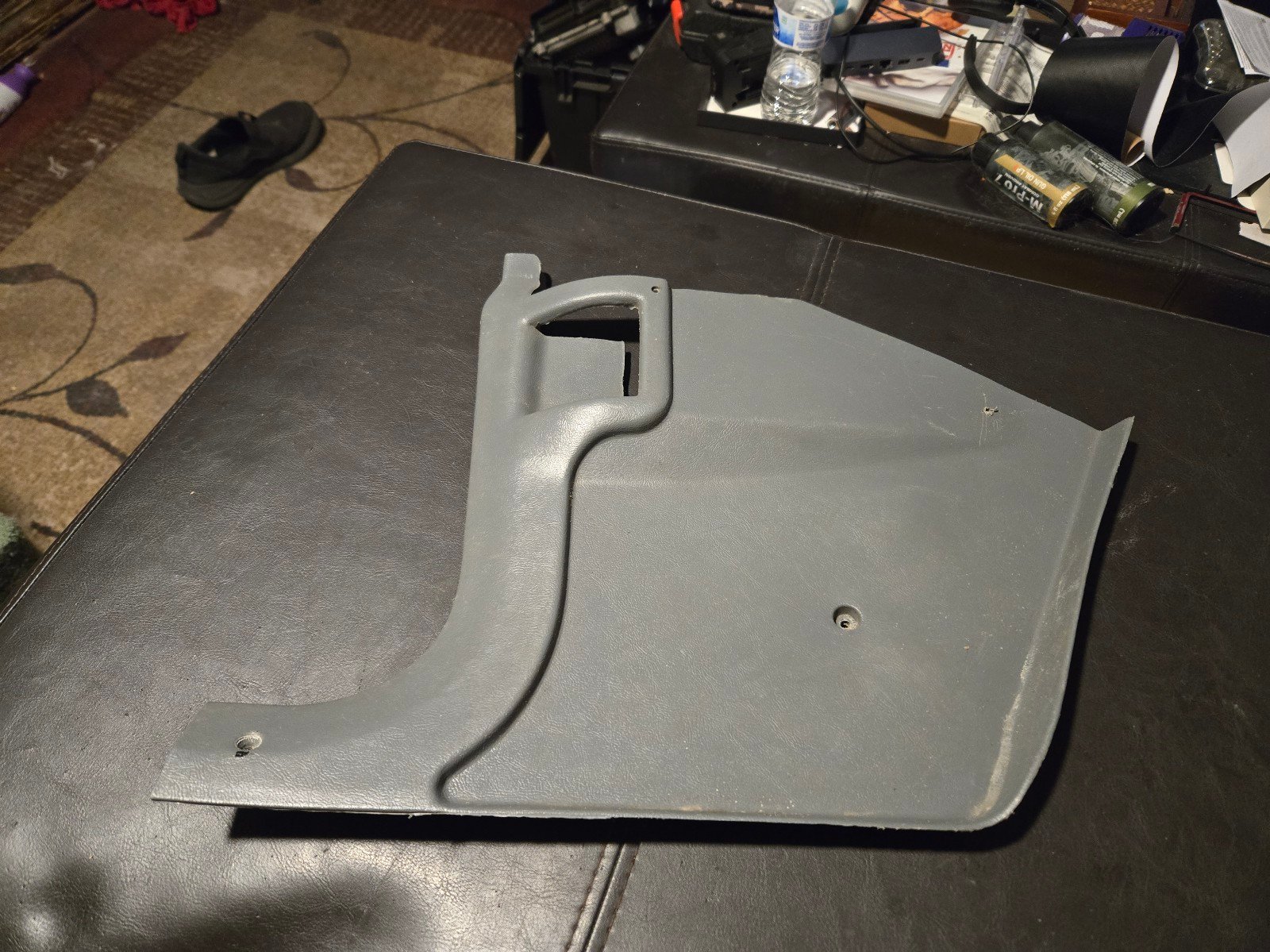 Pontiac Firebird Driver Left Front Lower Kick Trim Panel Gray Fits 1982-1992