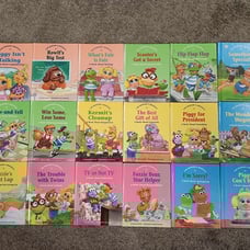 Jim Henson Muppets Value's To Grow On Children's Book Lot