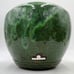 VTG 1970's 6 H x 8 DIA Eschbach Marble Green Glazed Clay Planter Made in Germany
