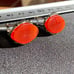 Orange Carnelian Silver Cufflinks Cufflinks Cufflinks