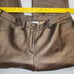 Sharon Young sz. 10 bronze Leather Pants