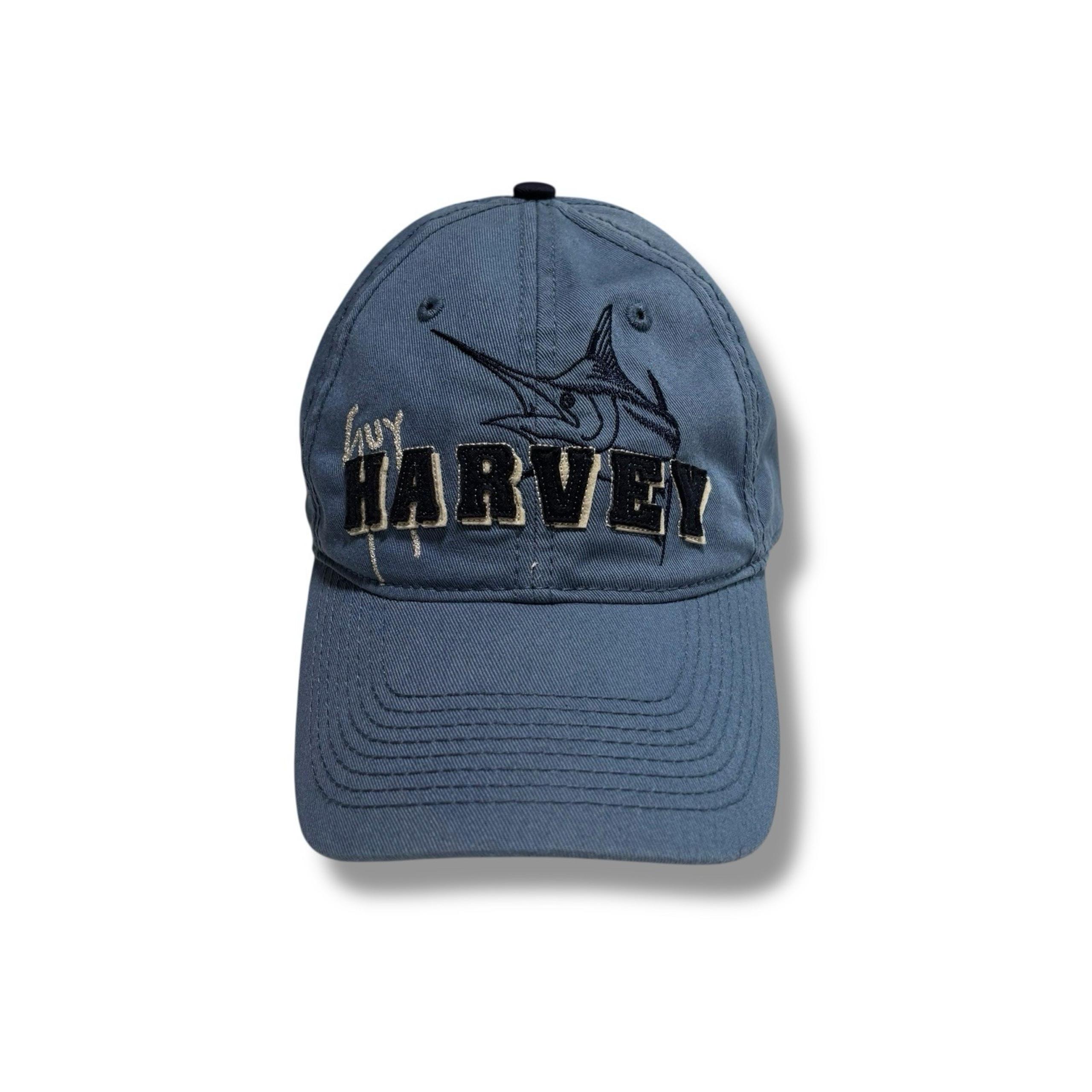 Guy Harvey Men's Marlin Fish Embroidered Adjustable Hat Blue Size OSFM