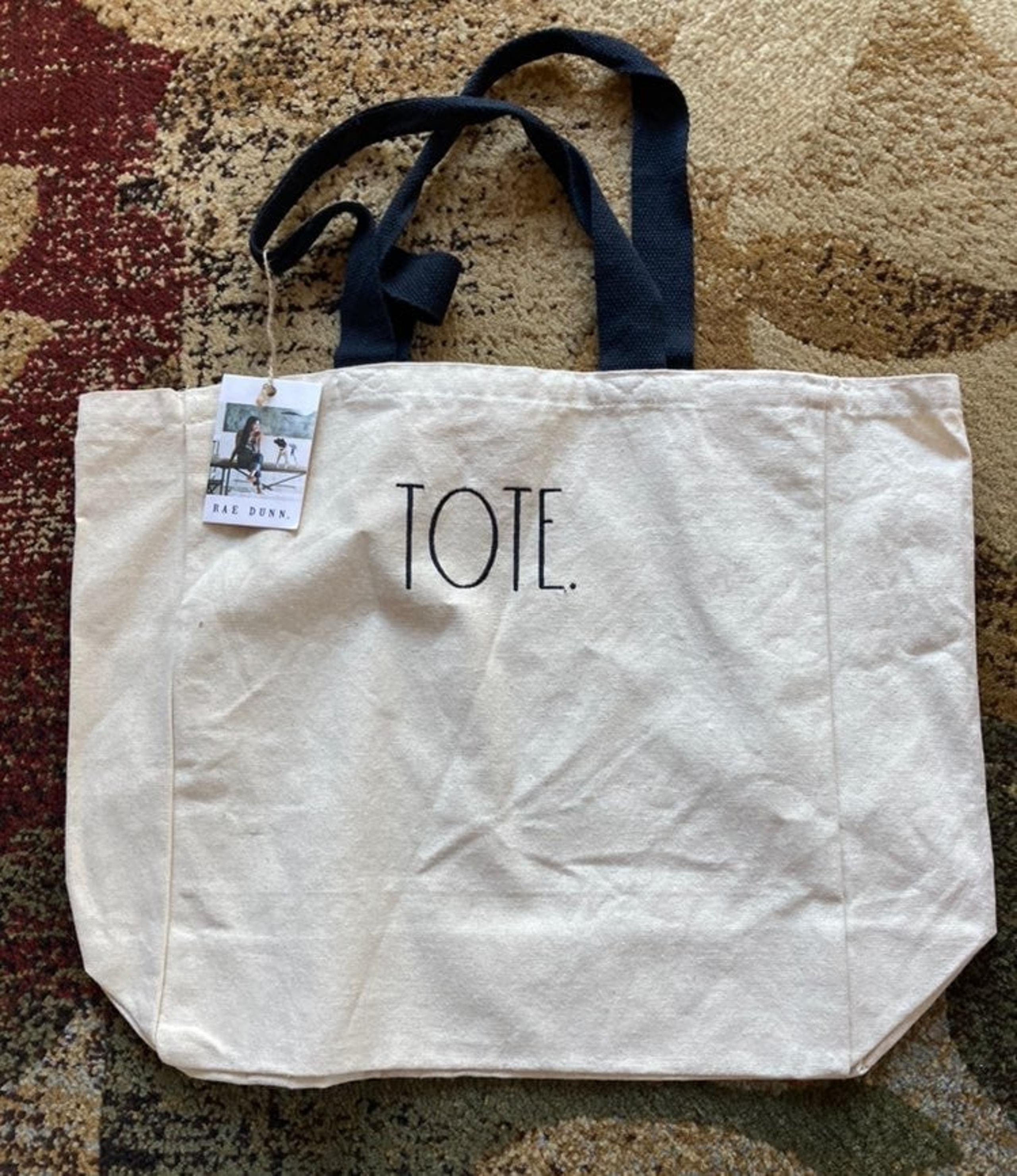 RAE DUNN TOTE. BAG