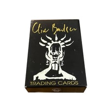 Clive Barker trading card boxed set. Deluxe edition includes signature card and