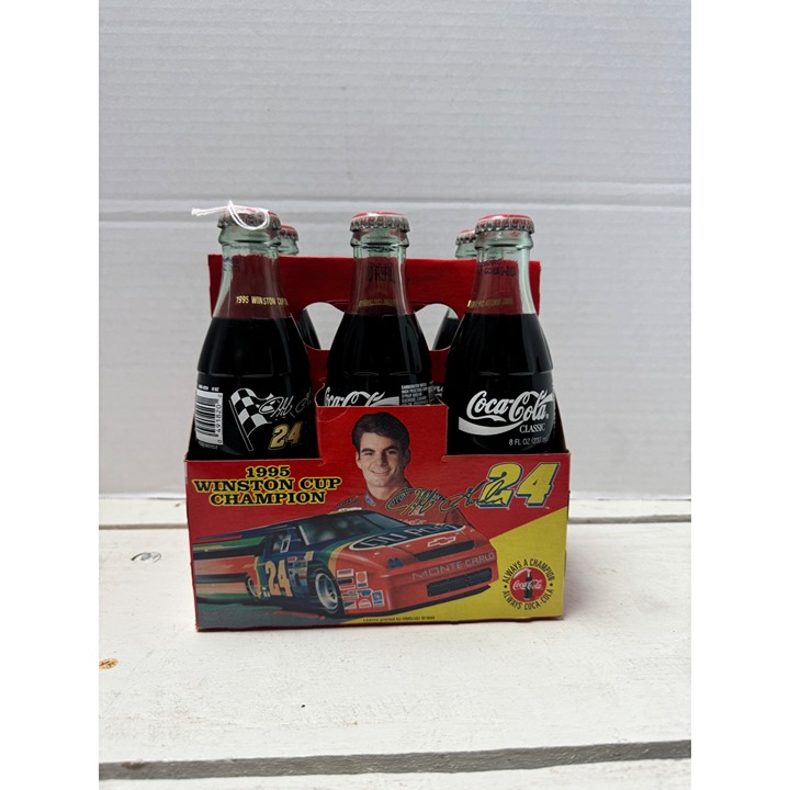 1995 Coca-Cola Classic Jeff Gordon NASCAR Winston Cup Champion Commemorative 6-P