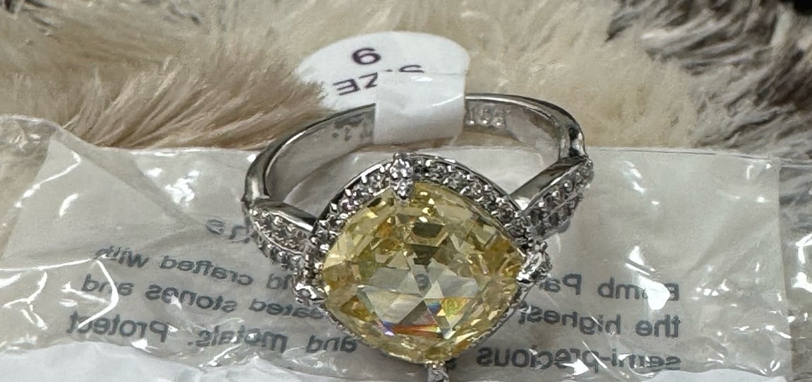 Bomb Party ring size 9