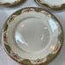 Partial Set of Andre François A.F. Limoges Fine Porcelain Plates, Bowls 1922-34