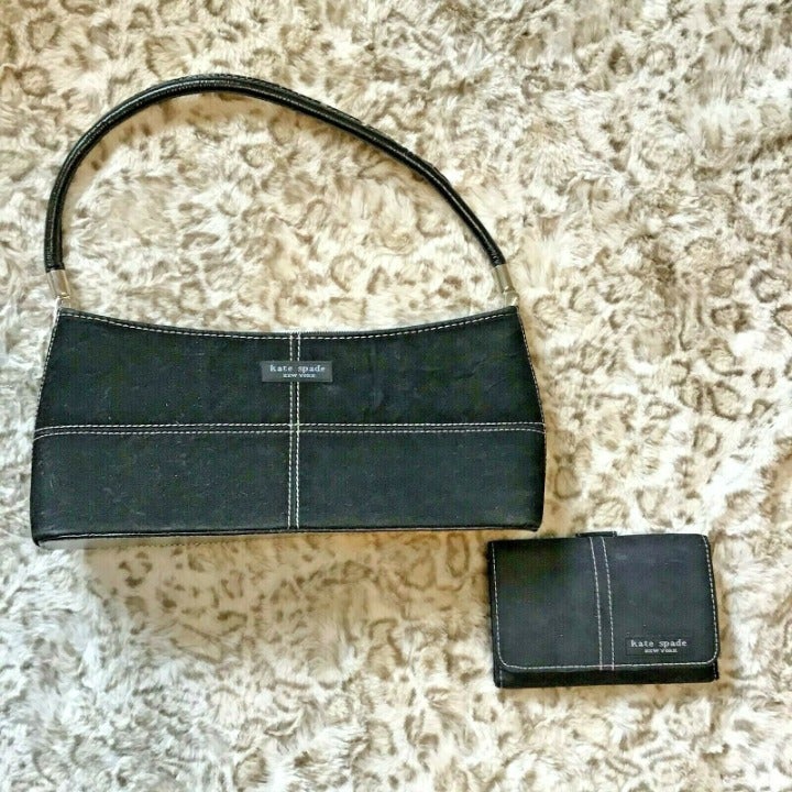KATE SPADE NY SMALL SATCHEL AND WALLET BUNDLE