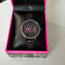 Betsey Johnson XOX Watch BJW069 Black Pink