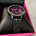 Betsey Johnson XOX Watch BJW069 Black Pink
