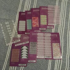 12 full sheets jamberry nail wraps