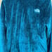 The North Face Osito Plush Fleece Fuzzy Full Zip Womens Green Teal Jacket Small