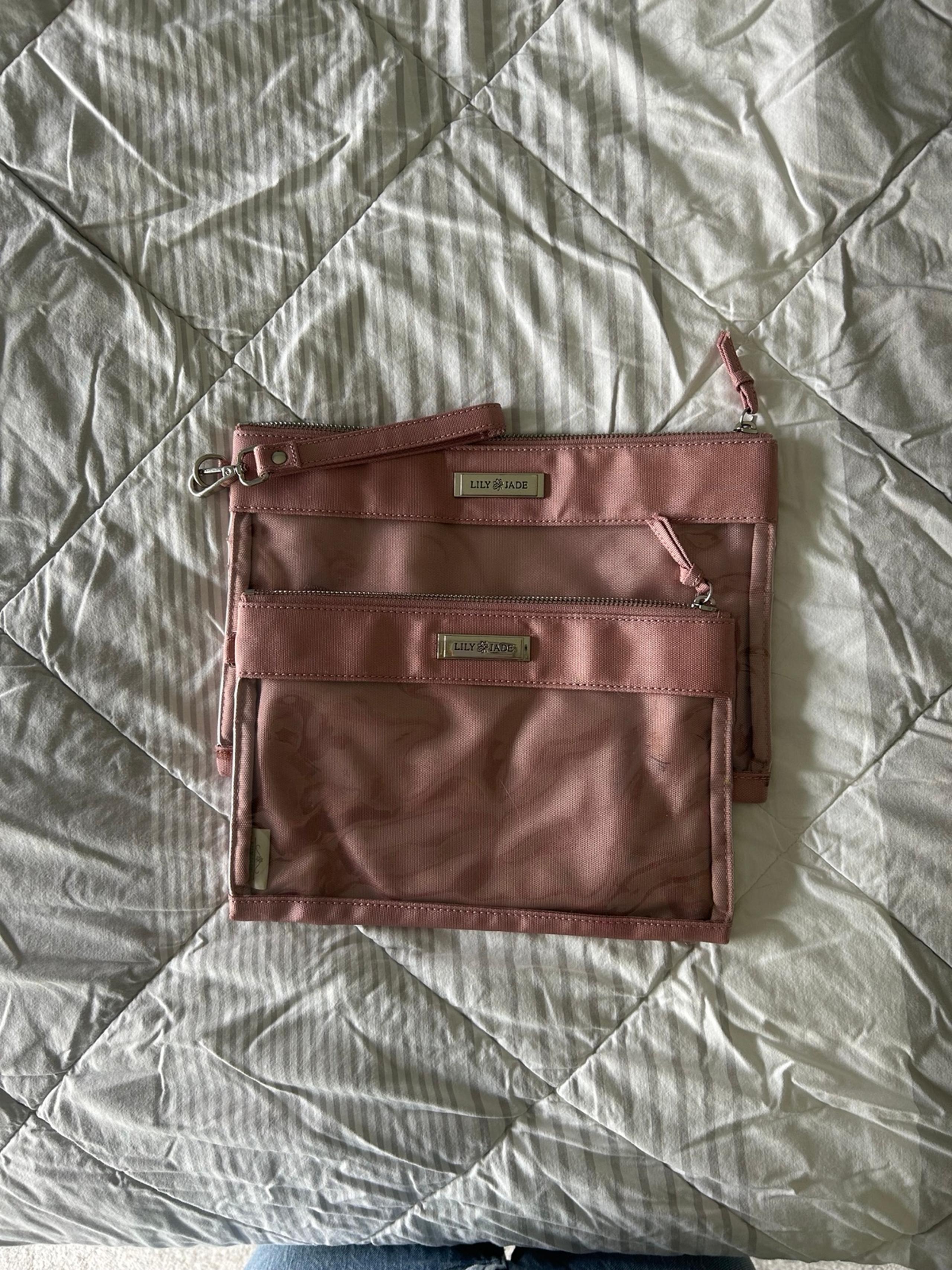 Lily Jade Diaper Bag Packing Cases - Dusty Rose