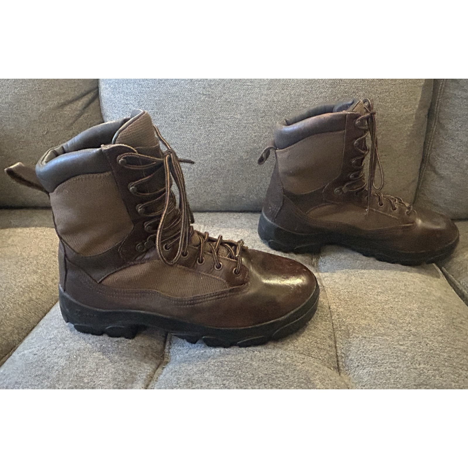 Danner Yellowstone Trekking Boots Gore-Tex Mahogany Leather/Canvas Men's Size 11