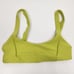 L*Space Jess Bikini Top in Apple Green/Yellow Size Small NWT