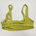 L*Space Jess Bikini Top in Apple Green/Yellow Size Small NWT