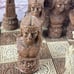 Large Vintage Handmade Aztec Mayan / Conquistador Chess Board carved 17x17x4 In