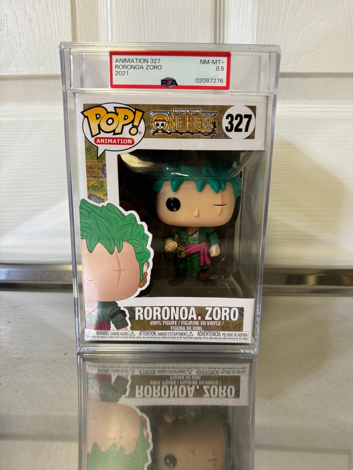 Funko Pop! Vinyl: One Piece - Roronoa Zoro #327 Graded PSA 8.5