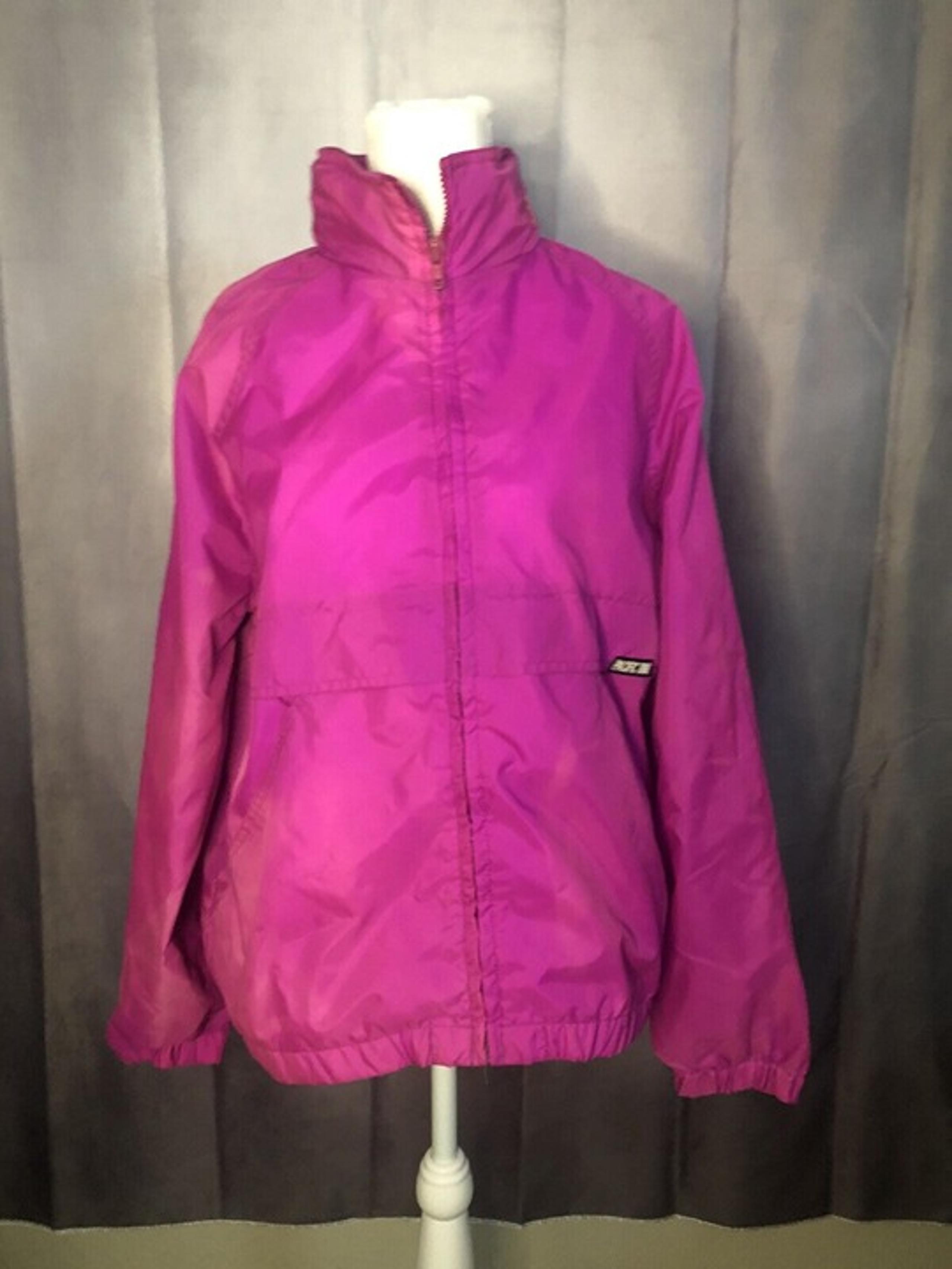 Pacific Trail Pink Women's Rain Jacket Windbreaker - Size M