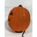 Vintage 1990s Melted Plastic Popcorn Lighted Jack O Lantern Pumpkin Halloween