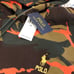 Polo Ralph Lauren Camo Double Knit Stadium Sportsman Equestrian RARE Hoodie