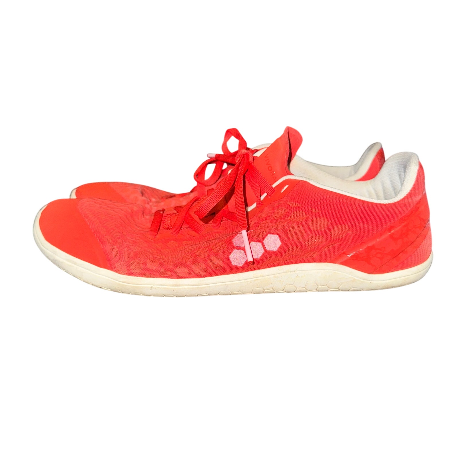 Vivobarefoot Stealth III Barefoot Sneakers Womens Sz 11 Firecracker Orange Shoes