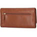 New File Master Women's RFID Blocking Wallet Clutch Organizer with Coin Pocket