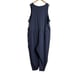 Athleta Brooklyn Textured Jacquard Leopard Medieval Violet Jumpsuit Size 24