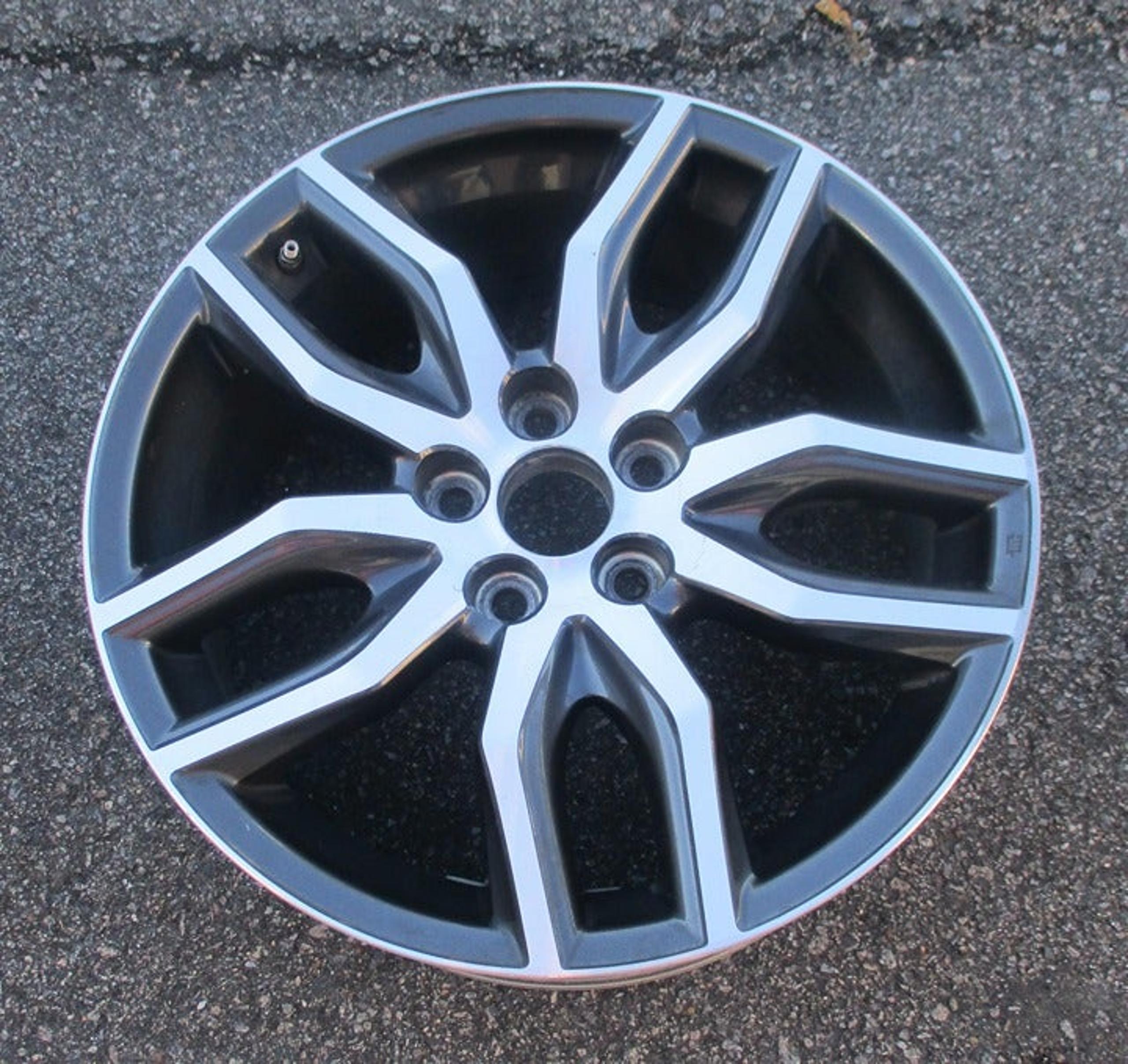 18" 2014 15 16 Scion TC 5 Double spoke Machine Machine Black Finish Wheel Rim