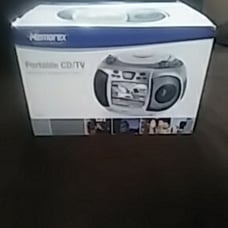 Memorex portable CD/TV