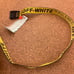 Off white belt