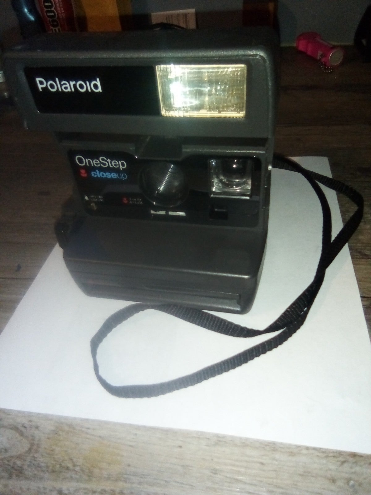 Polaroid one step close up camera