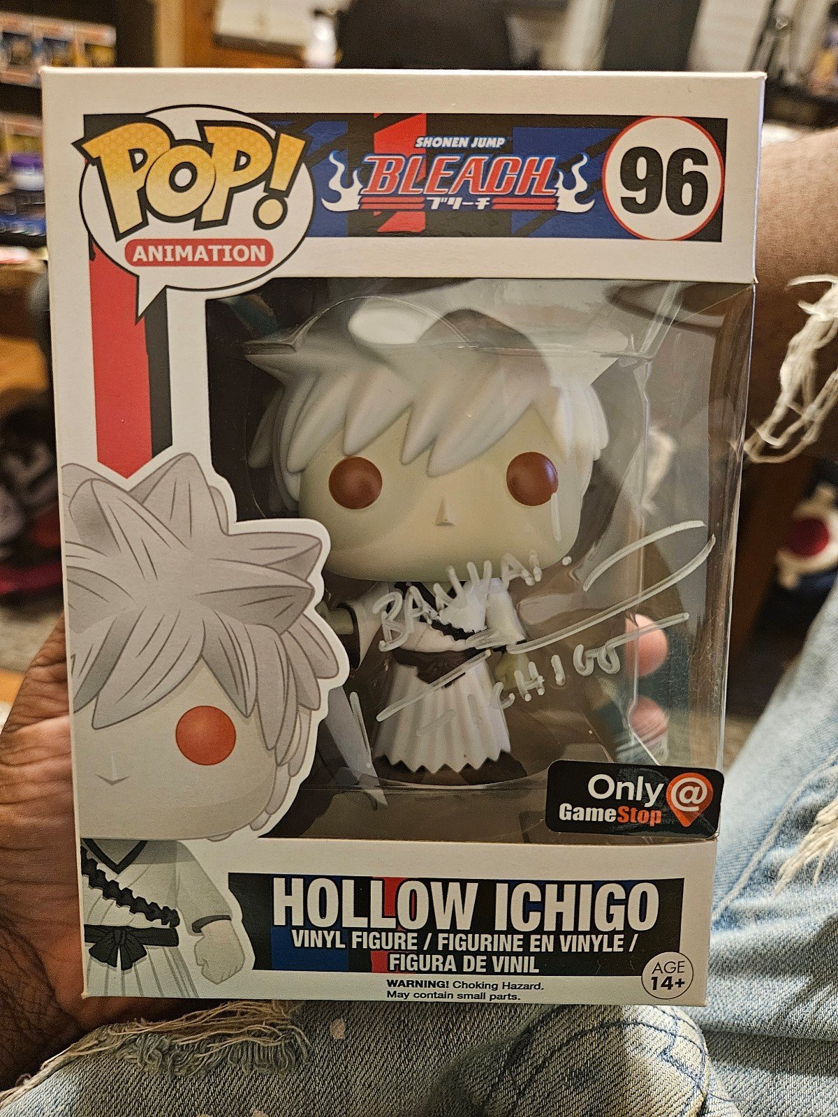 Autographed Hollow Ichigo Funko Pop