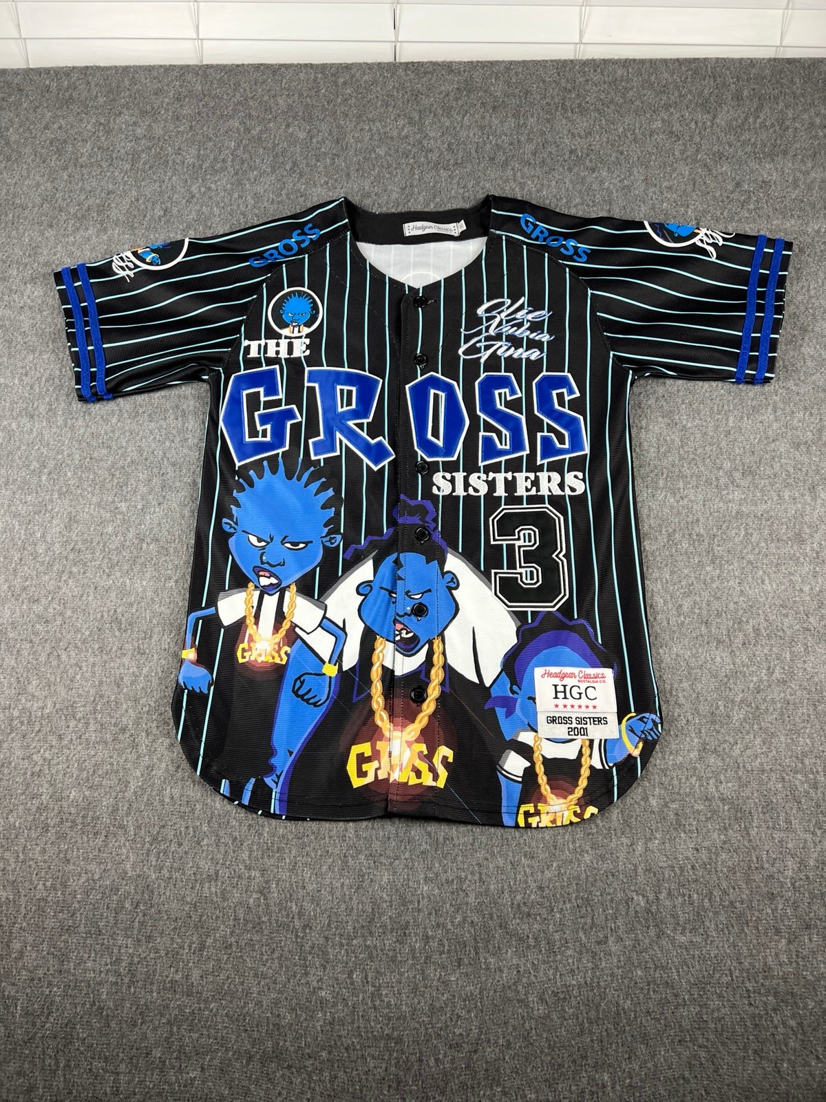 Headgear Classics #3 The Proud Family The Gross Sisters 2001 Sz XS