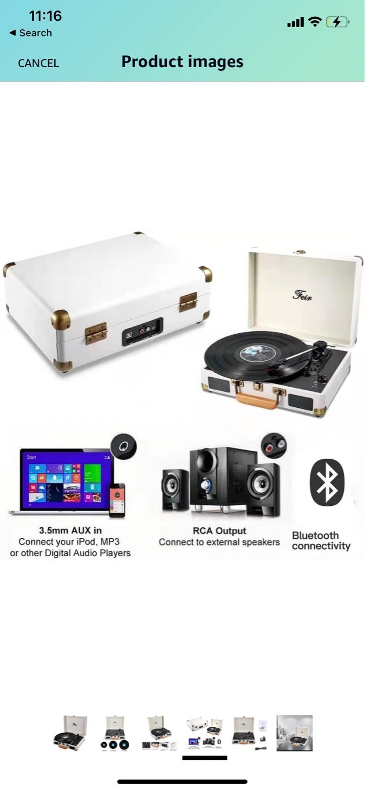 Feir Record Player