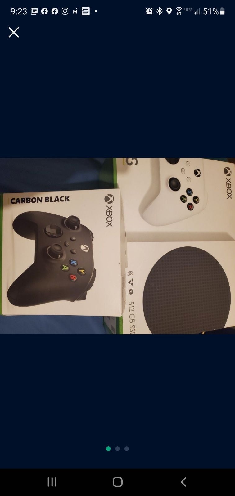 Xbox Series S with controller