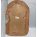 Antique Curved Bubble Convex Glass Wood Oval Picture Frame Baby Chicago Usa